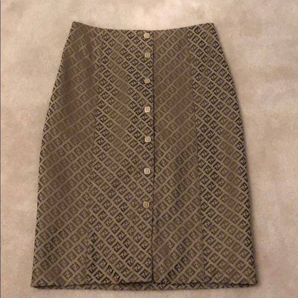 Vintage Fendi Skirt - Picture 1 of 6